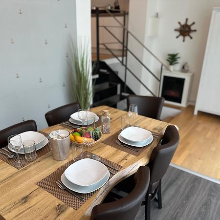 Ferienwohnung Nautica 450M Zum Strand Familienfreundlich Rostock Dış mekan fotoğraf