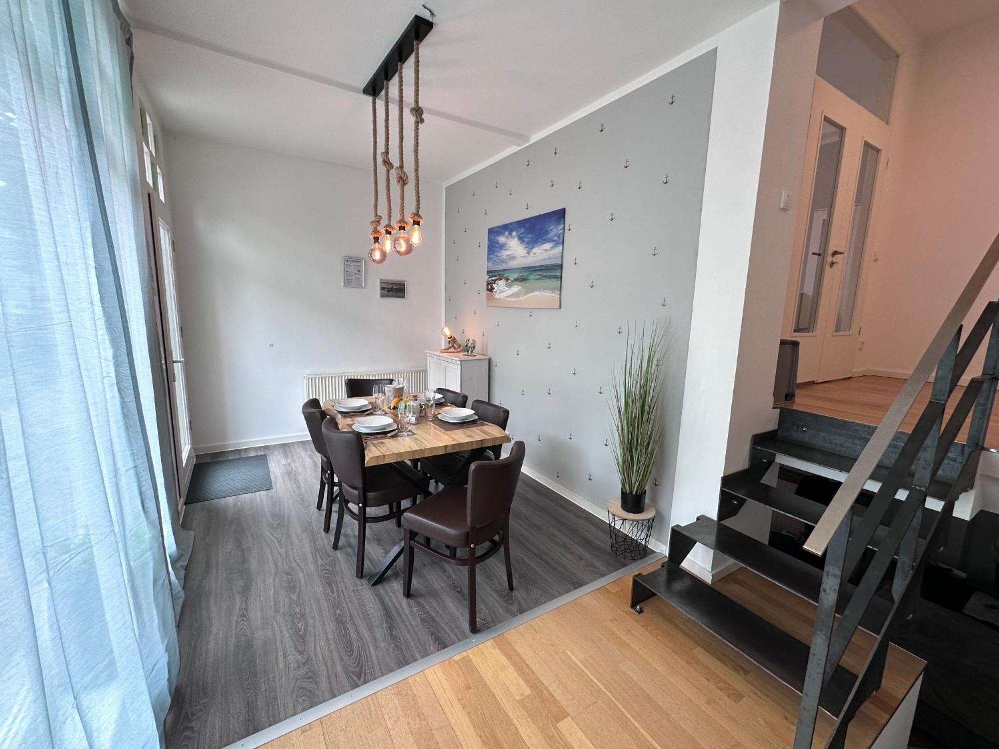 Ferienwohnung Nautica 450M Zum Strand Familienfreundlich Rostock Dış mekan fotoğraf