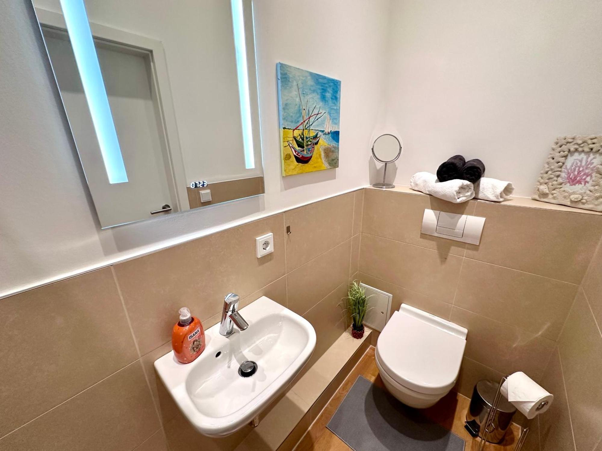 Ferienwohnung Nautica 450M Zum Strand Familienfreundlich Rostock Dış mekan fotoğraf