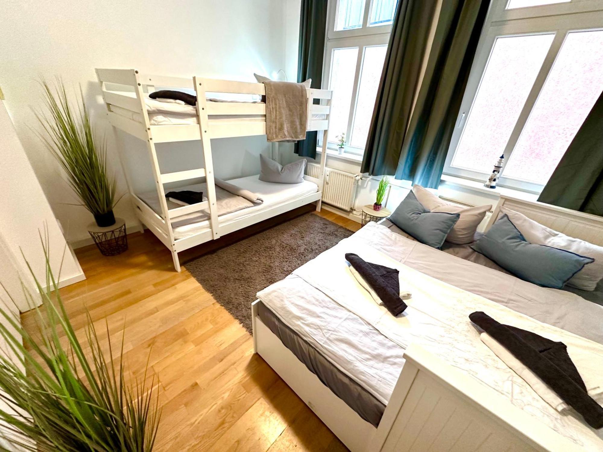Ferienwohnung Nautica 450M Zum Strand Familienfreundlich Rostock Dış mekan fotoğraf