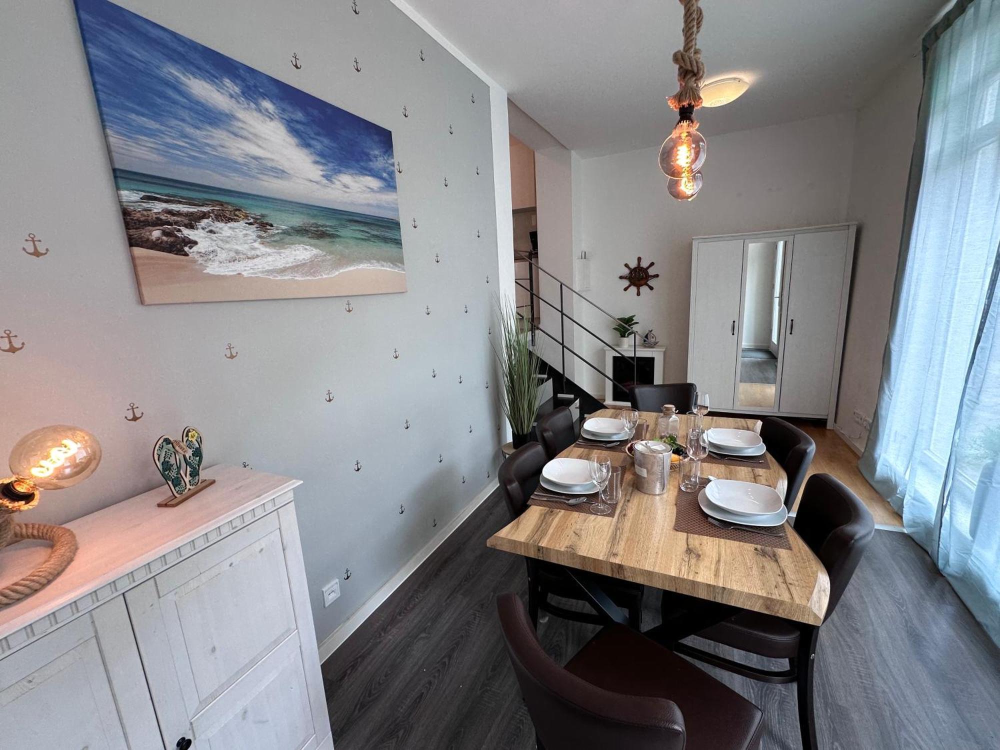 Ferienwohnung Nautica 450M Zum Strand Familienfreundlich Rostock Dış mekan fotoğraf